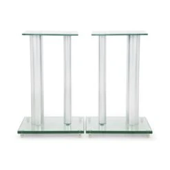 BS28 Paar Boxenständer Glas Aluminium <10kg Belastbar -Innovation Home Appliances Store 10001798 yy 0003 titel side auna Boxenstaender Paar Glas Aluminium