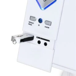 V-12 Stereoanlage MP3-CD-Player USB SD AUX Weiß -Innovation Home Appliances Store 10006663 yy 0003 titel usb micro system player v329 neu