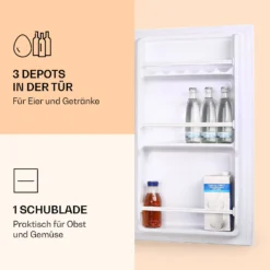 90L1-WH Kühlschrank 91 Liter 47 X 84 X 48 Cm (BxHxT) 41 DB Weiß -Innovation Home Appliances Store 10006675 de 0004 logo