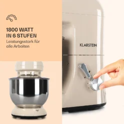 Bella Küchenmaschine 2000 W / 2,7 PS 5 Ltr Edelstahl BPA-frei -Innovation Home Appliances Store 10008232 de 0003 logo