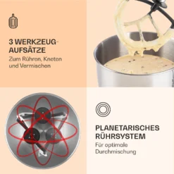 Bella Küchenmaschine 2000 W / 2,7 PS 5 Ltr Edelstahl BPA-frei -Innovation Home Appliances Store 10008232 de 0004 logo