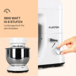 Bella Küchenmaschine 2000 W / 2,7 PS 5 Ltr Edelstahl BPA-frei -Innovation Home Appliances Store 10008233 de 0003 logo