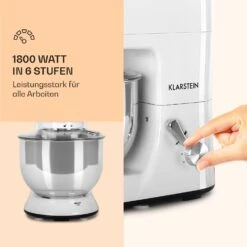 Lucia Küchenmaschine 3-in-1 2000 W / 2,7 PS 5 Ltr Edelstahl BPA-frei -Innovation Home Appliances Store 10008236 de 0003 logo