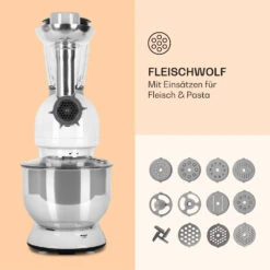 Lucia Küchenmaschine 3-in-1 2000 W / 2,7 PS 5 Ltr Edelstahl BPA-frei -Innovation Home Appliances Store 10008236 de 0005 logo