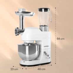 Lucia Küchenmaschine 3-in-1 2000 W / 2,7 PS 5 Ltr Edelstahl BPA-frei -Innovation Home Appliances Store 10008236 yy 0008 logo