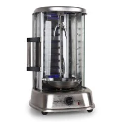 Kebap Master Pro Vertikalgrill 1500W Edelstahl Inkl. Spieß Set -Innovation Home Appliances Store 10009355 yy 0005 titel offen oneconcept vertikalgrill