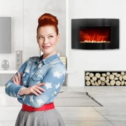 Lausanne Elektrischer Kamin Leistung: 1000 - 2000W LED Fernbedienung -Innovation Home Appliances Store 10012127 yy 0003 titel enie Klarstein Lausanne elektrischer Kamin 2000W