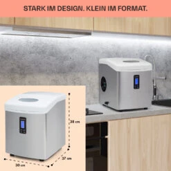 Mr. Silver-Frost Eismaschine 150W Edelstahl Weiß 15kg -Innovation Home Appliances Store 10020110 de 0006 usp