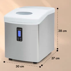 Mr. Silver-Frost Eismaschine 150W Edelstahl Weiß 15kg -Innovation Home Appliances Store 10020110 yy 0011 dimensions