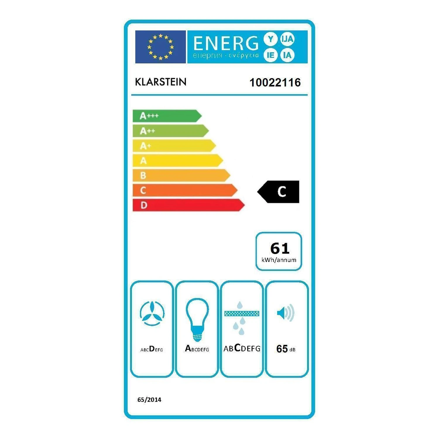 Lumio Primo Retro-Dunstabzugshaube 60cm 490 M³/h LED-Leuchten 9 Lumio Primo Retro-Dunstabzugshaube 60cm 490 M³/h LED-Leuchten – Bild 9