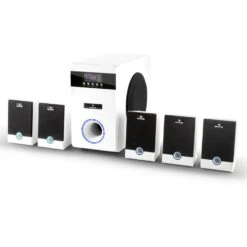 MM-5.1-JW 5.1 Surround Lautsprecher Set Aktiv 95W RMS Fernbedienung 17 MM-5.1-JW 5.1 Surround Lautsprecher Set Aktiv 95W RMS Fernbedienung -Innovation Home Appliances Store 10022256 yy 0009 titel Auna Multimedia Surround Set