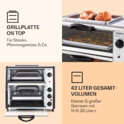 All-You-Can-Eat Doppel-Backofen Grillplatte 42 Liter 2350 Watt -Innovation Home Appliances Store 10026452 de 0003 logo