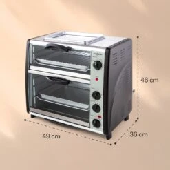 All-You-Can-Eat Doppel-Backofen Grillplatte 42 Liter 2350 Watt -Innovation Home Appliances Store 10026452 yy 0005 logo