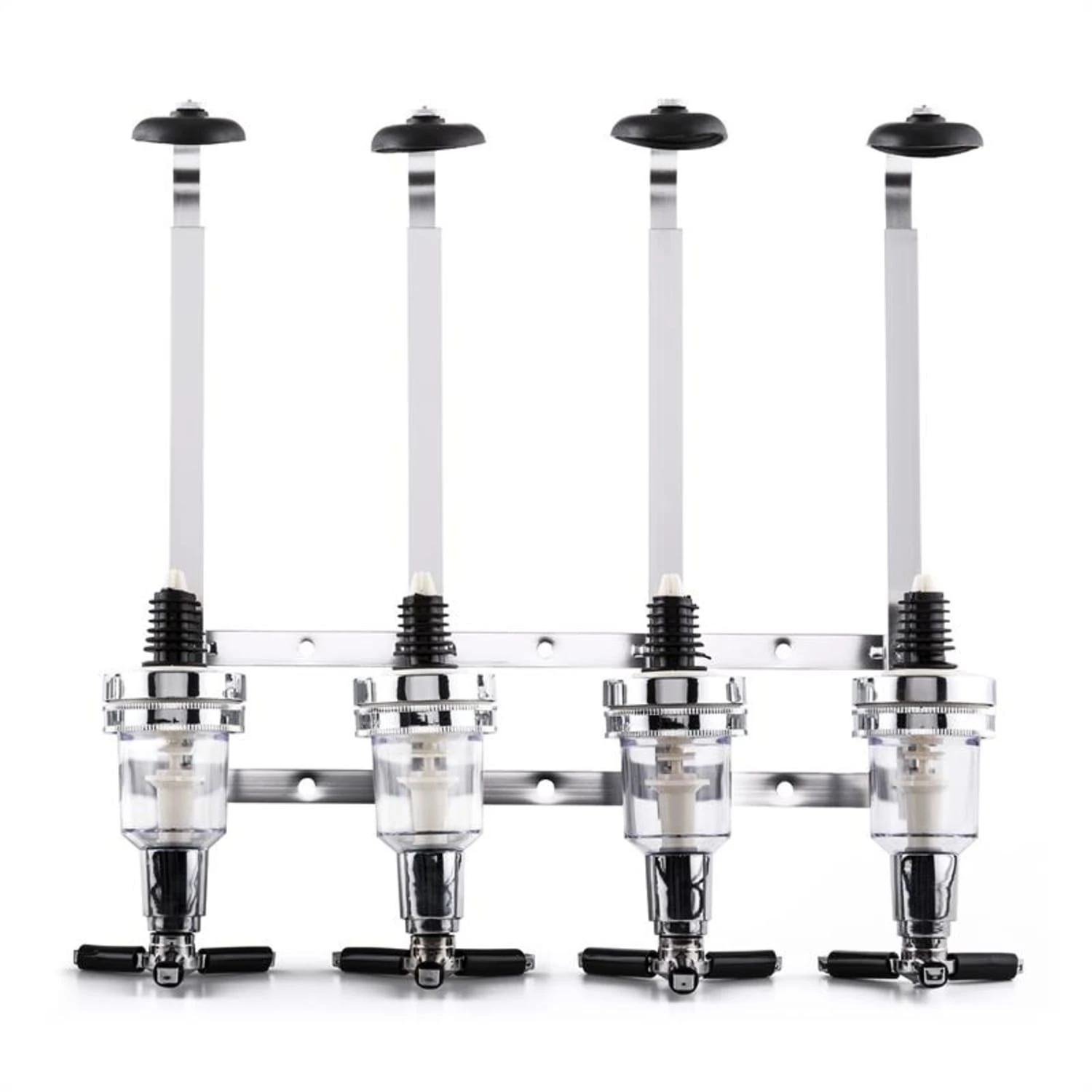 Hazlehov Quartett 4-fach Getränkespender Dosierer Wandmontage 3 Hazlehov Quartett 4-fach Getränkespender Dosierer Wandmontage – Bild 3