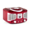 RCD320 Retro-CD-Player UKW AUX Rot