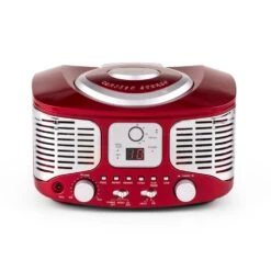 RCD320 Retro-CD-Player UKW AUX Rot 8 RCD320 Retro-CD-Player UKW AUX Rot -Innovation Home Appliances Store 10027419 yy 0003 titel Auna RCD320 CD Player