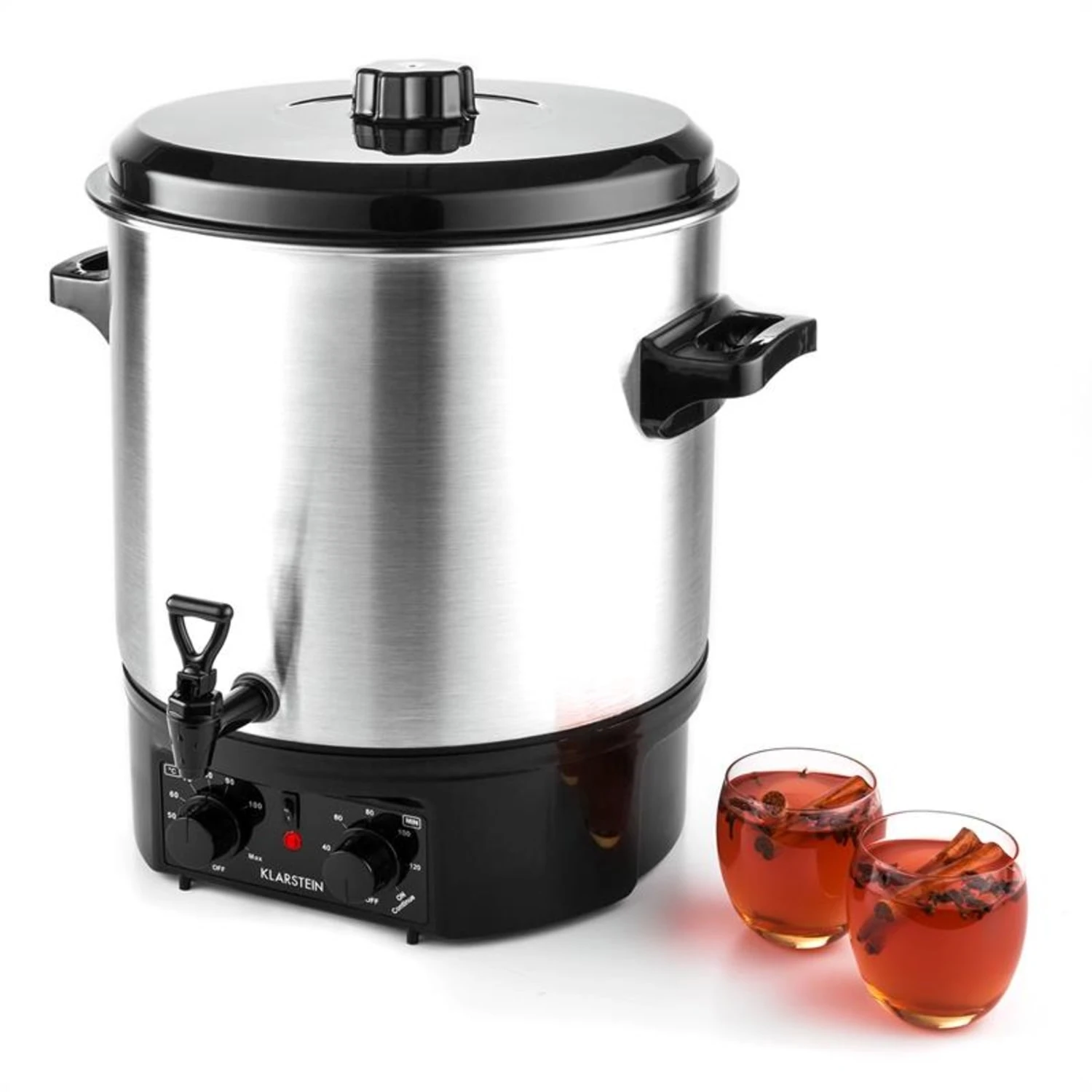 Biggie Einkochautomat Edelstahl 27 Liter 2000W Timer 6 Biggie Einkochautomat Edelstahl 27 Liter 2000W Timer – Bild 6