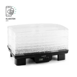 Bananarama Dörrautomat Schwarz 550W Trockner Dehydrator 6 Etagen -Innovation Home Appliances Store 10027831 yy 0003 logo Klarstein Bananarama Doerrautomat schwarz