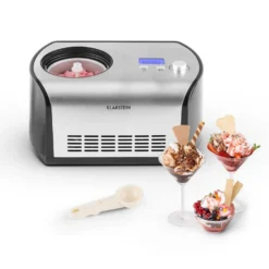 Snowberry & Choc Eismaschine 1,2l Kühlhaltefunktion Edelstahl-Look -Innovation Home Appliances Store 10028043 yy 0008 ambient 05 Klarstein Snowberry Choc Eiscremebereiter