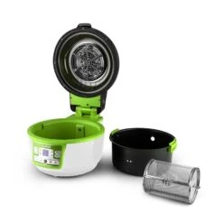 VitAir Turbo Heißluftfritteuse Grün-weiß 1400W Grillen Backen 9l 18 VitAir Turbo Heißluftfritteuse Grün-weiß 1400W Grillen Backen 9l -Innovation Home Appliances Store 10028288 yy 0008 titel zubehoer 07 Klarstein VitAir Heissluftfritteuse gruen weiss