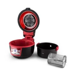 VitAir Turbo Heißluftfritteuse Rot-schwarz 1400W Grillen Backen 9l -Innovation Home Appliances Store 10028289 yy 0008 titel Klarstein VitAir Heissluftfritteuse