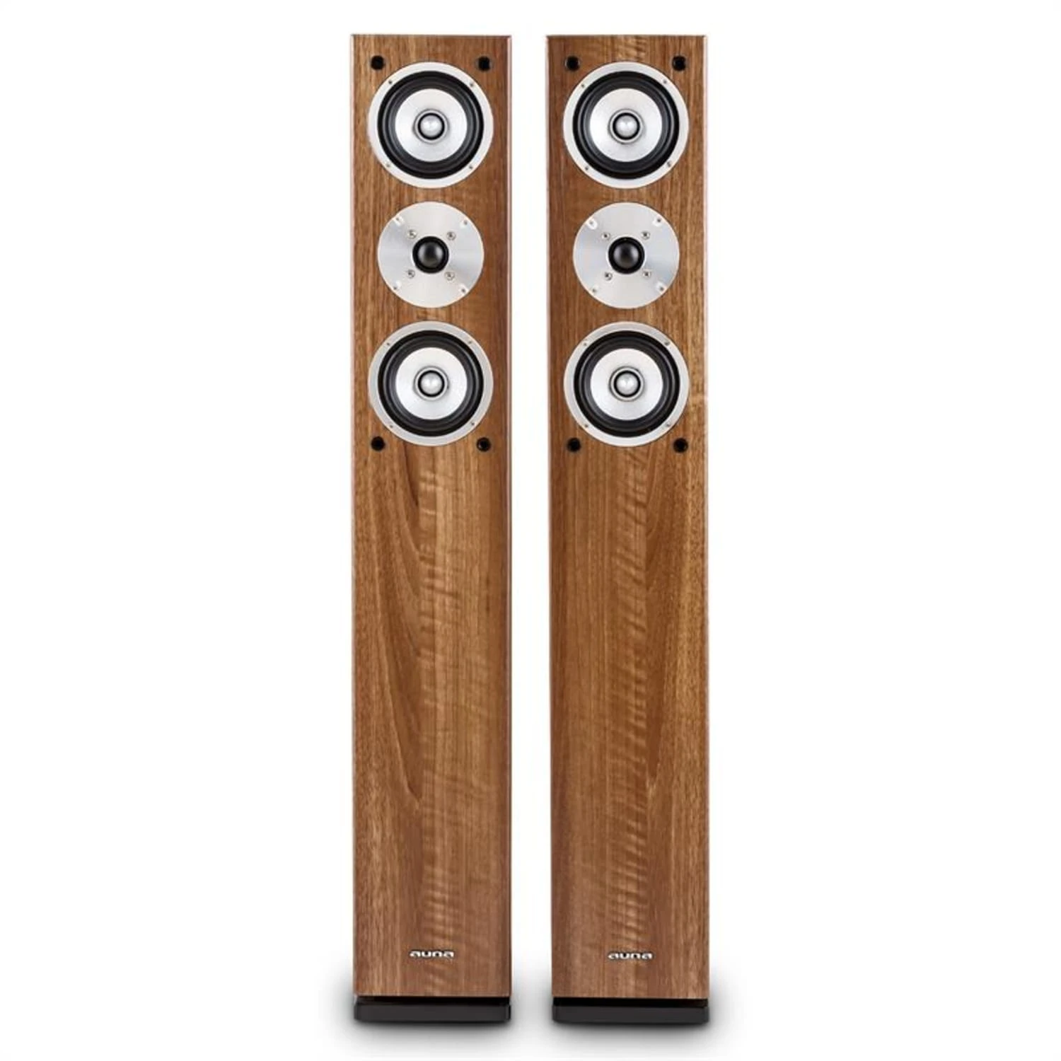Linie 501 FS WN Standlautsprecher Paar 280W Passiv Walnuss 2 Linie 501 FS WN Standlautsprecher Paar 280W Passiv Walnuss – Bild 2