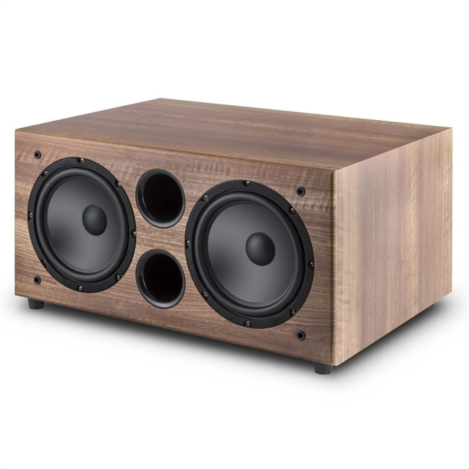 Linie 501 SW WN Aktiv-Subwoofer 500W Walnuss 6 Linie 501 SW WN Aktiv-Subwoofer 500W Walnuss – Bild 6