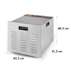 Fruit Jerky Steel 10 Dörrautomat 10 Etagen 1000 W Fläche: 1,5 M² Timer -Innovation Home Appliances Store 10028437 yy 0008 logo
