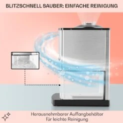 Icebreaker Ice Crusher 15kg/h 3,5Liter Eisbehälter Edelstahl -Innovation Home Appliances Store 10028440 de 0005 usp