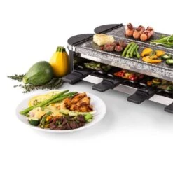Tenderloin 100 Raclette-Grill 1200 W (2x600W) 8 Personen 2x Naturstein 12 Tenderloin 100 Raclette-Grill 1200 W (2x600W) 8 Personen 2x Naturstein -Innovation Home Appliances Store 10028579 yy 0006 logo 06 Klarstein Tenderloin Raclette Grill
