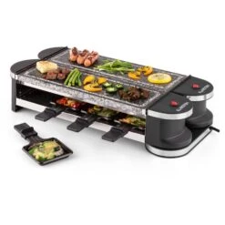 Tenderloin 100 Raclette-Grill 1200 W (2x600W) 8 Personen 2x Naturstein 13 Tenderloin 100 Raclette-Grill 1200 W (2x600W) 8 Personen 2x Naturstein -Innovation Home Appliances Store 10028579 yy 0007 logo 07 Klarstein Tenderloin Raclette Grill