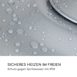 Hitzkopf Infrarot-Deckenheizstrahler Halogen-Heizröhre 2 Stufen 750/1500 W -Innovation Home Appliances Store 10028637 de 0004 logo