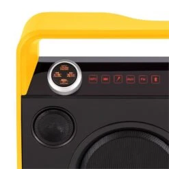 Bebop Ghettoblaster USB Bluetooth AUX MIC Akku Gelb -Innovation Home Appliances Store 10028660 yy 0008 detail 06 Auna Bebop Ghettoblaster