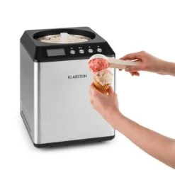 Vanilla Sky Eiscreme-Maschine Kompressor 2l 180W Edelstahl Silber -Innovation Home Appliances Store 10028873 yy 0003 ambient 03 Klarstein Vanilla Sky Eismaschine