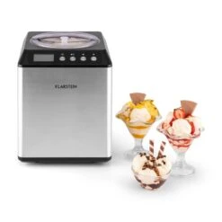 Vanilla Sky Eiscreme-Maschine Kompressor 2l 180W Edelstahl Silber -Innovation Home Appliances Store 10028873 yy 0006 ambient 06 Klarstein Vanilla Sky Eismaschine