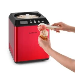 Vanilla Sky Eiscreme-Maschine Kompressor 2l 180W Edelstahl Rot -Innovation Home Appliances Store 10028874 yy 0004 ambient Klarstein Vanilla Sky Eismaschine