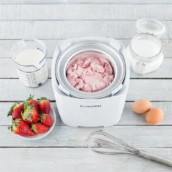 Creamberry Eiscremebereiter Flaschenkühler Frozen Yogurt 1,5l Weiß -Innovation Home Appliances Store 10028925 yy 0004 ambient Klarstein Creamberry Eisbereiter reedit