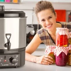 Biggie Small Einkochvollautomat Einkochtopf 16 Liter 2000 W Edelstahl -Innovation Home Appliances Store 10029824 yy 0006 ambient Klarstein Einkauchautomat