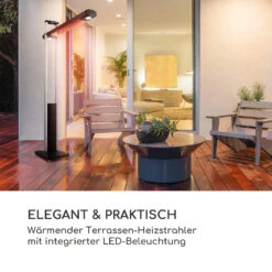 Aspire Terrassenheizer Infrarot Carbon 1800 W IP34 Schwenkarm -Innovation Home Appliances Store 10030690 de 0003 logo
