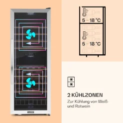 Vinamour 54 Duo Weinkühlschrank 2 Zonen 148 Ltr 54 Fl Touch-Display -Innovation Home Appliances Store 10030714 de 0003 logo