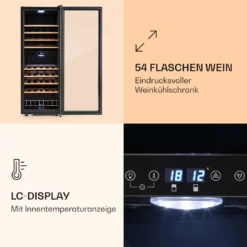 Vinamour 54 Duo Weinkühlschrank 2 Zonen 148 Ltr 54 Fl Touch-Display -Innovation Home Appliances Store 10030714 de 0004 logo
