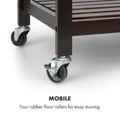 Vermont Servierwagen Küchenwagen 5 Etagen Holz Edelstahl Mobil -Innovation Home Appliances Store 10030776 uk 0007 logo