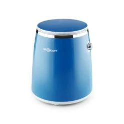 Ecowash-Pico Mini-Waschmaschine Schleuderfunktion 3,5 Kg 380W Blau -Innovation Home Appliances Store 10030791 yy 0008 front oneConcept Ecowash Pico Mini Waschmaschine blau