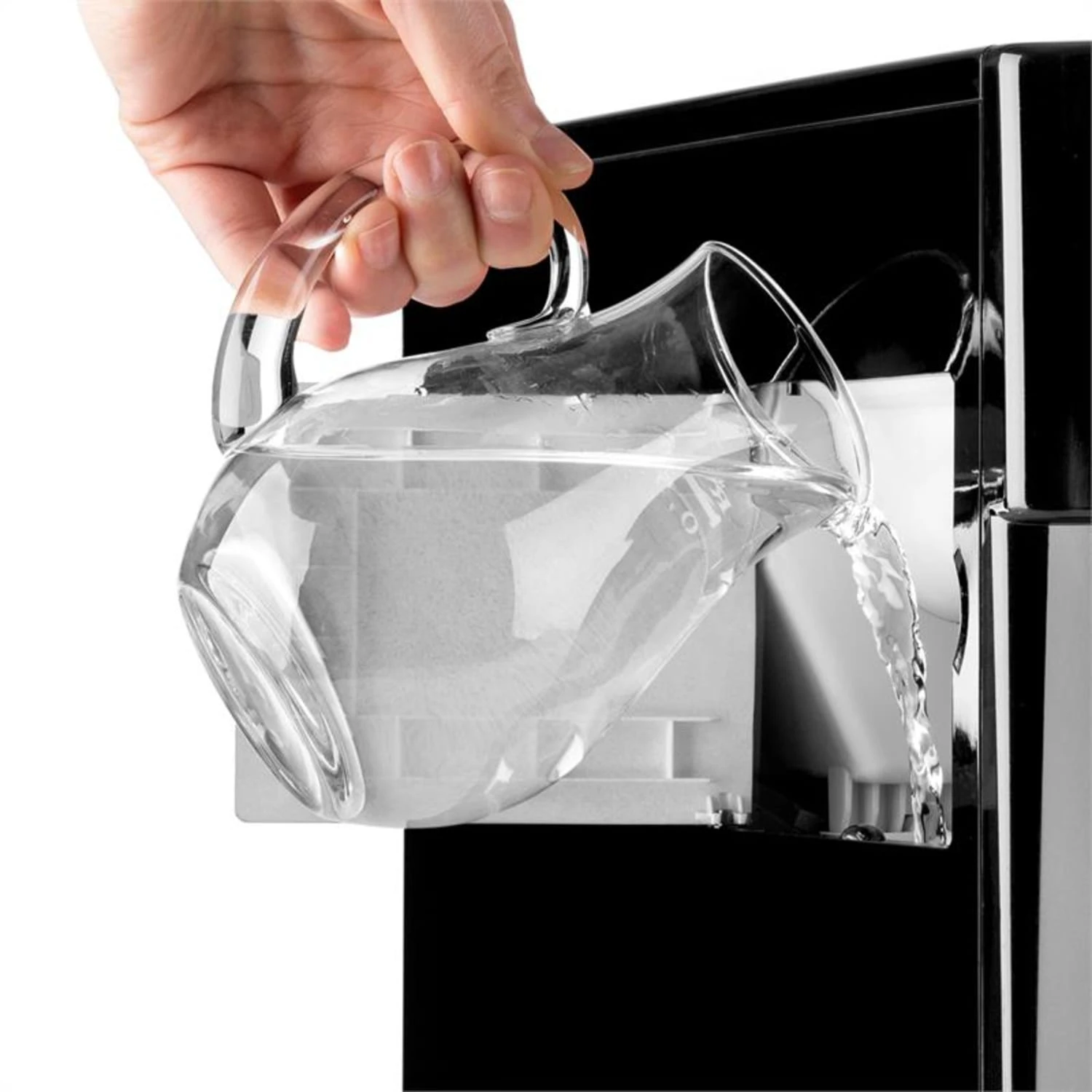 Ice Volcano 2G Eismaschine LED 12kg Je 24h 2l 6-12min Schwarz – Bild 7