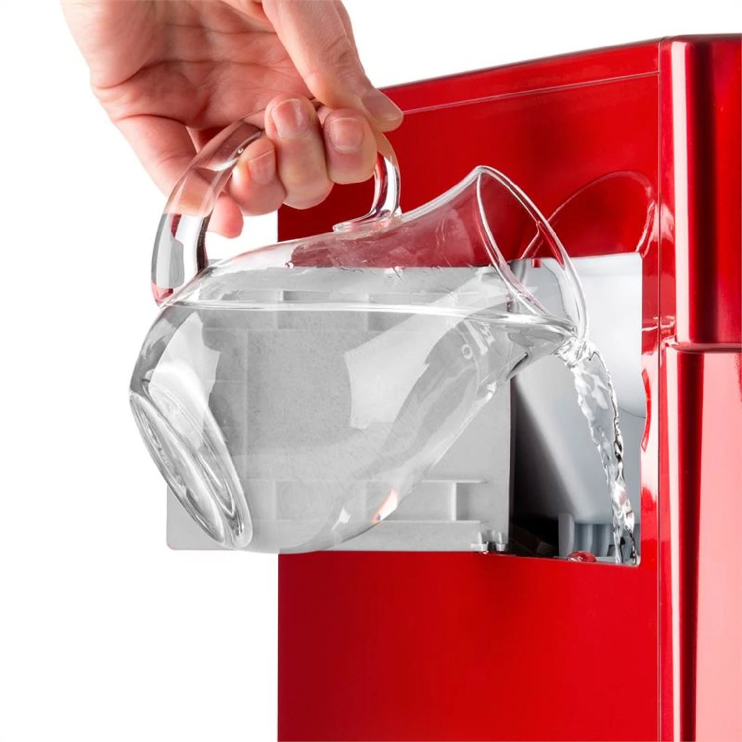 Ice Volcano 2G Eismaschine LED 12kg Je 24h 2l 6-12min Rot 7 Ice Volcano 2G Eismaschine LED 12kg Je 24h 2l 6-12min Rot – Bild 7