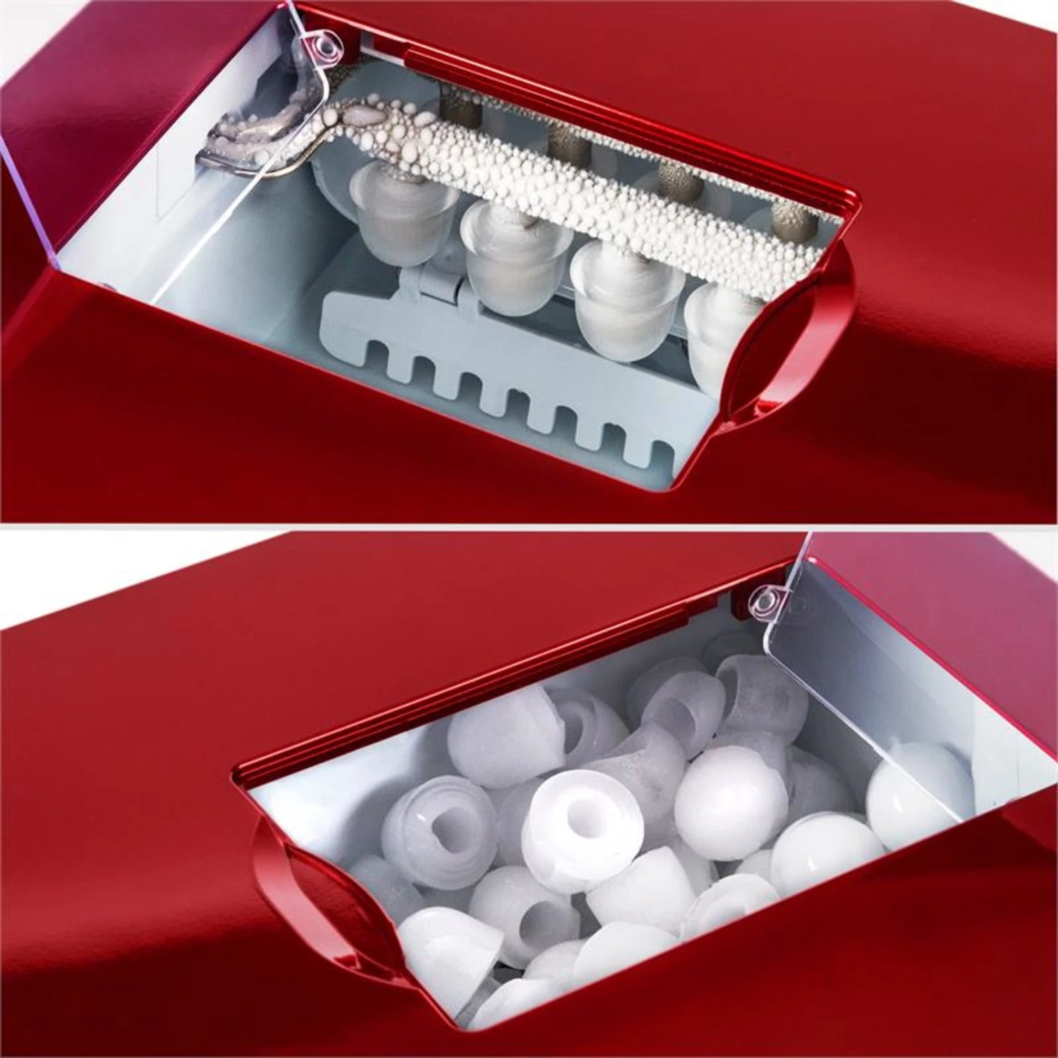 Ice Volcano 2G Eismaschine LED 12kg Je 24h 2l 6-12min Rot 8 Ice Volcano 2G Eismaschine LED 12kg Je 24h 2l 6-12min Rot – Bild 8