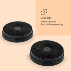 Aktivkohlefilter Für Dunstabzugshauben Ersatzteil 2 Filter Ø17,5 Cm -Innovation Home Appliances Store 10030983 de 0003 logo