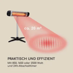 Rising Sun Infrarot-Heizstrahler 3 Leistungsstufen 850/1650/2500W IP34 -Innovation Home Appliances Store 10031346 de 0006 logo