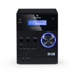 MC-20 DAB Micro-Stereoanlage DAB+ Bluetooth Fernbedienung Schwarz -Innovation Home Appliances Store 10031370 yy 0004 detail auna MC 20 DAB Micro Stereoanlage schwarz