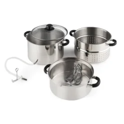 Applebee Dampf-Entsafter Elektrisch 1500W Ø25cm 8 Liter Edelstahl -Innovation Home Appliances Store 10031478 yy 0003 detail Klarstein Applebee Dampf Entsafter 1500W Edelstahl